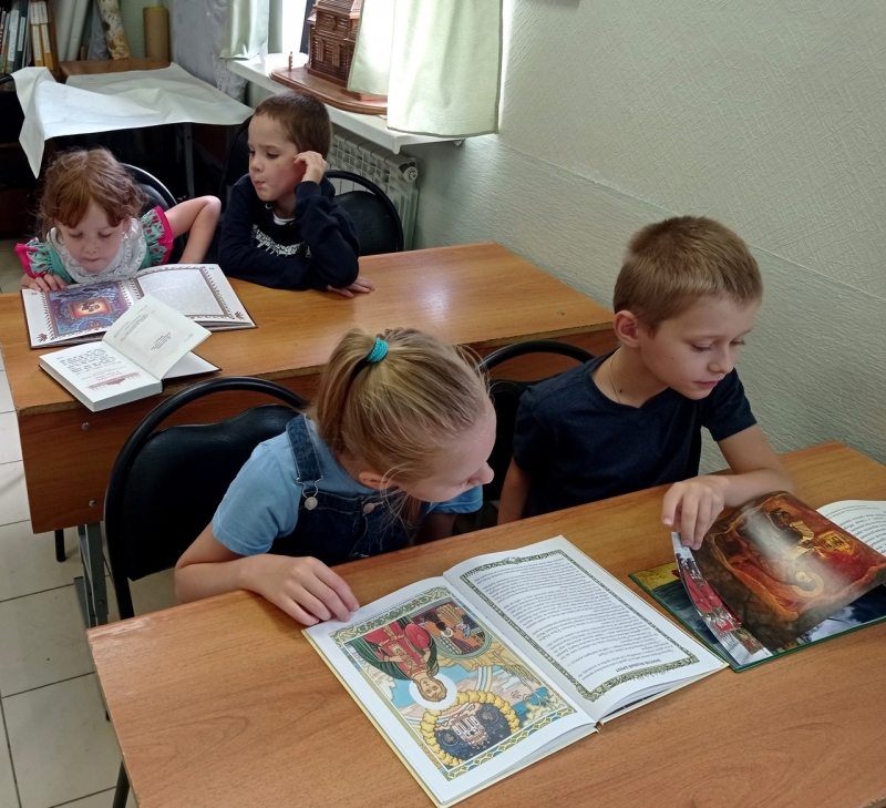 День памяти Серафима Саровского в воскресной школе